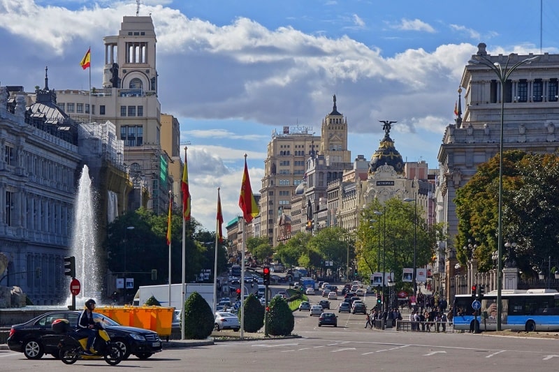 Gran Vía v Madridu